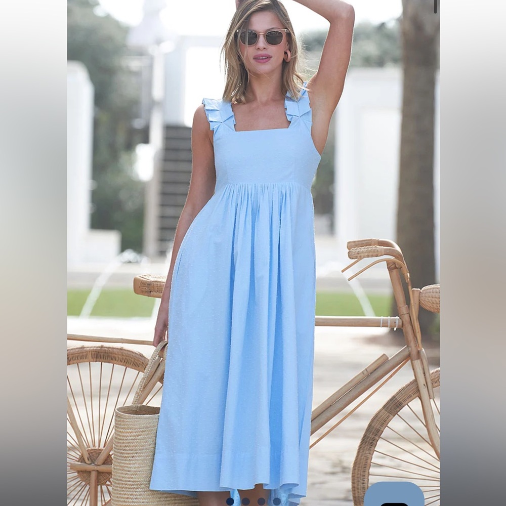 Lolly Dress in Morning Blue
